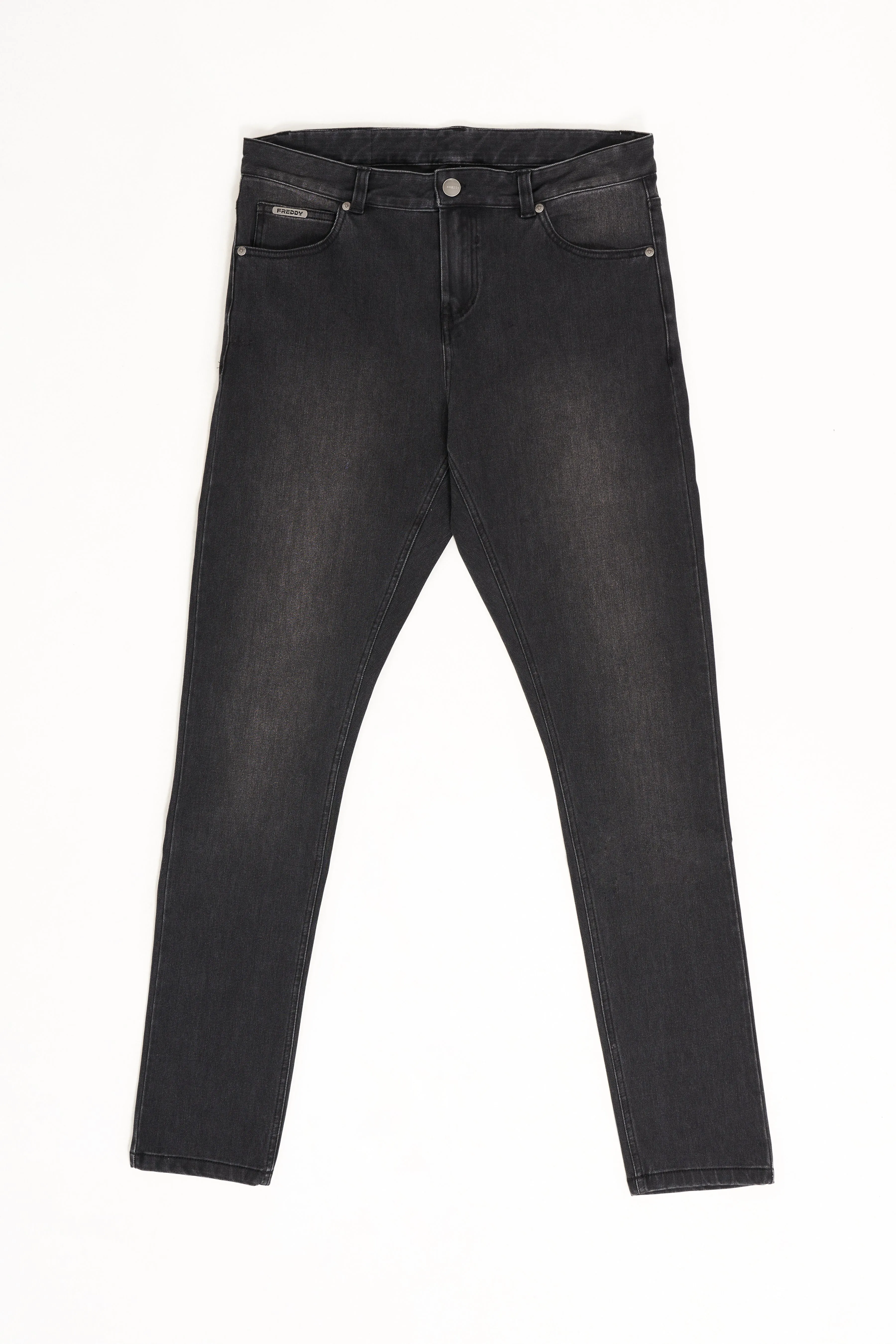 Freddy Men’s Jeans - Midnight Black with Black Stitching - Image 10