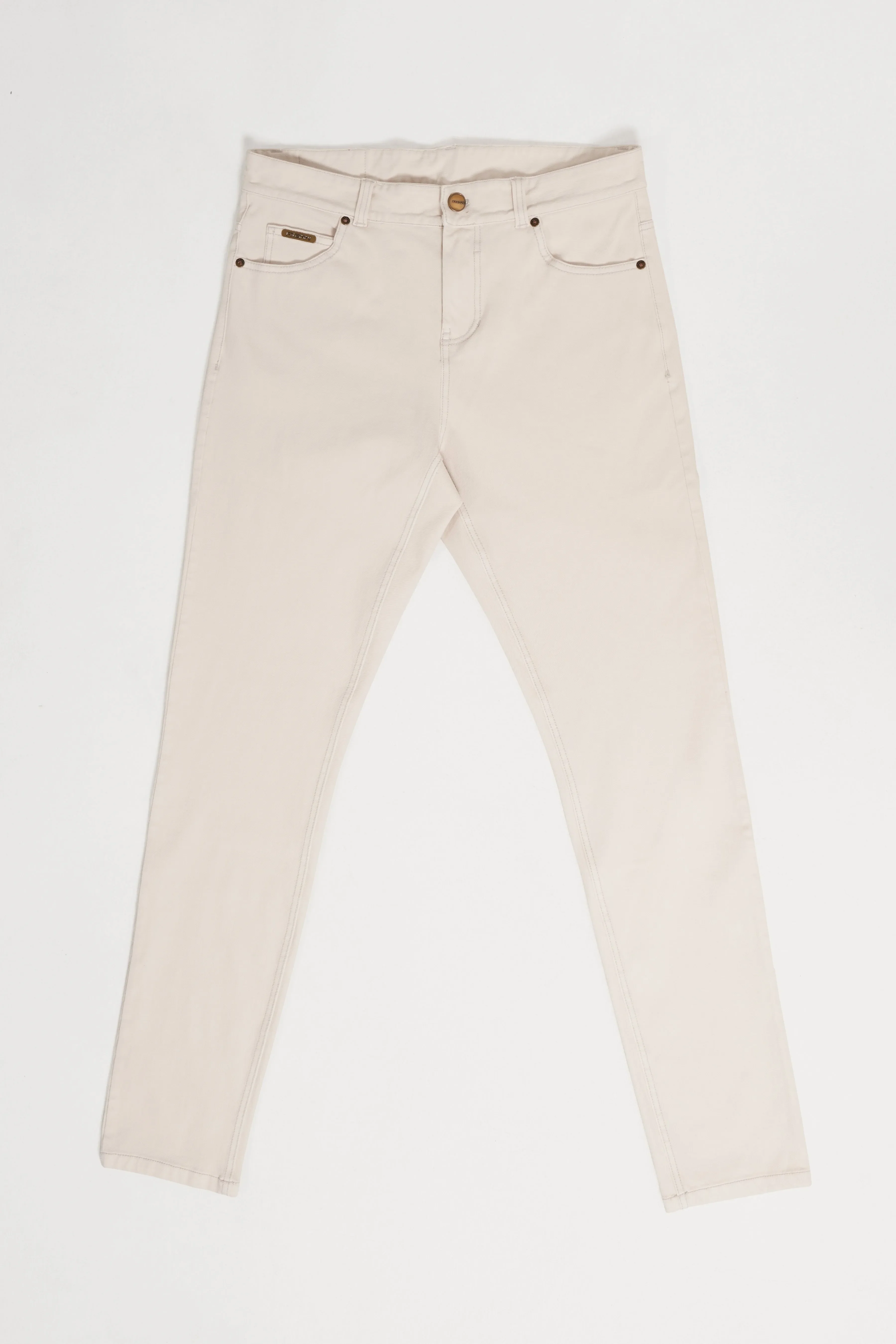 Freddy Men’s Jeans - Sandstone with Beige Stitching - Image 9