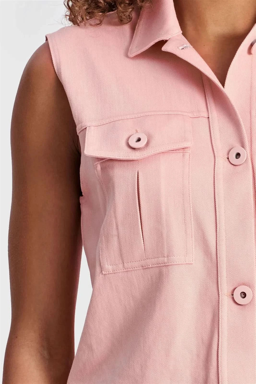 Pastel Vest - Pink - Image 8