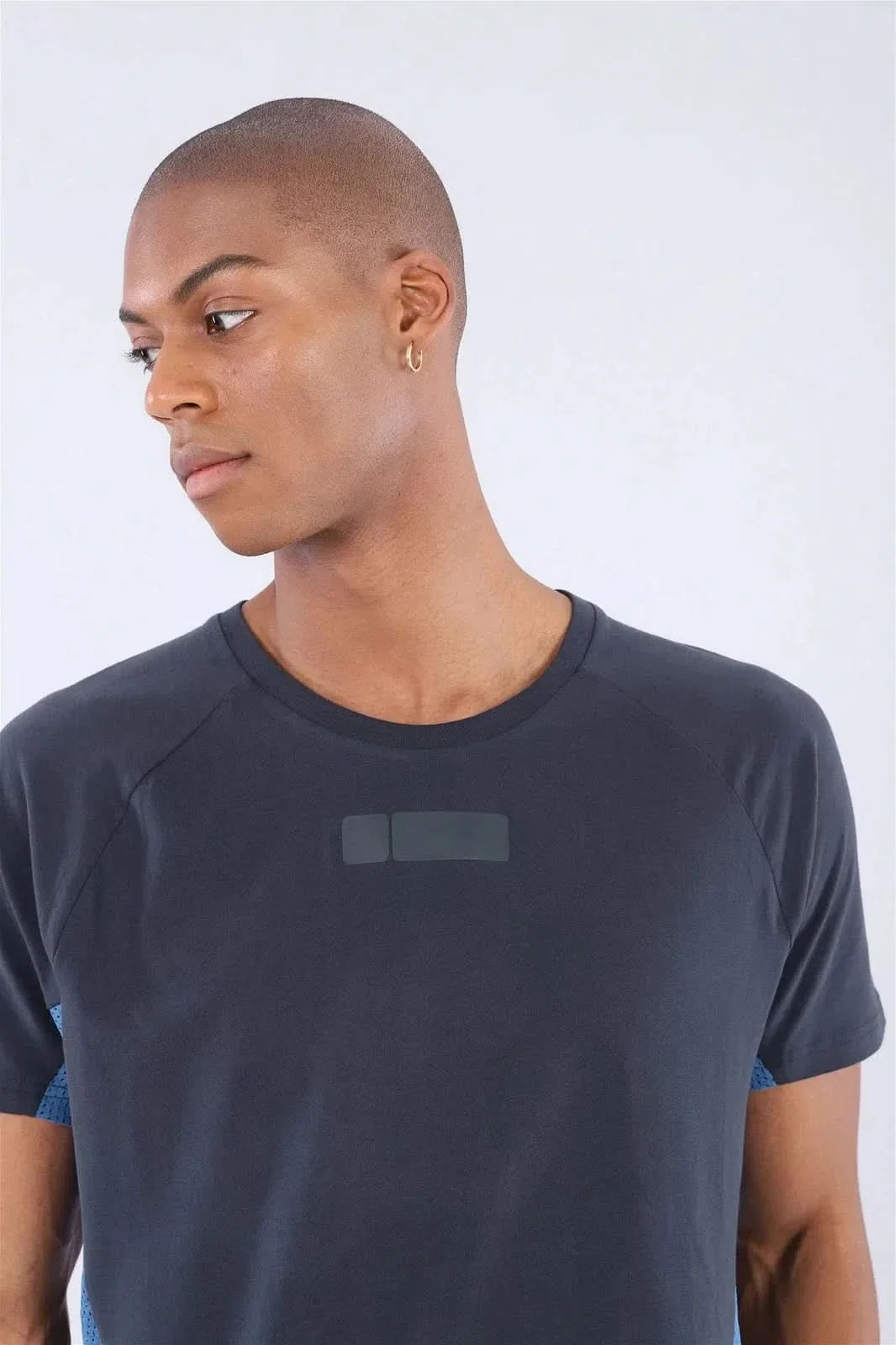 Mens T Shirt - Navy Blue - Image 4