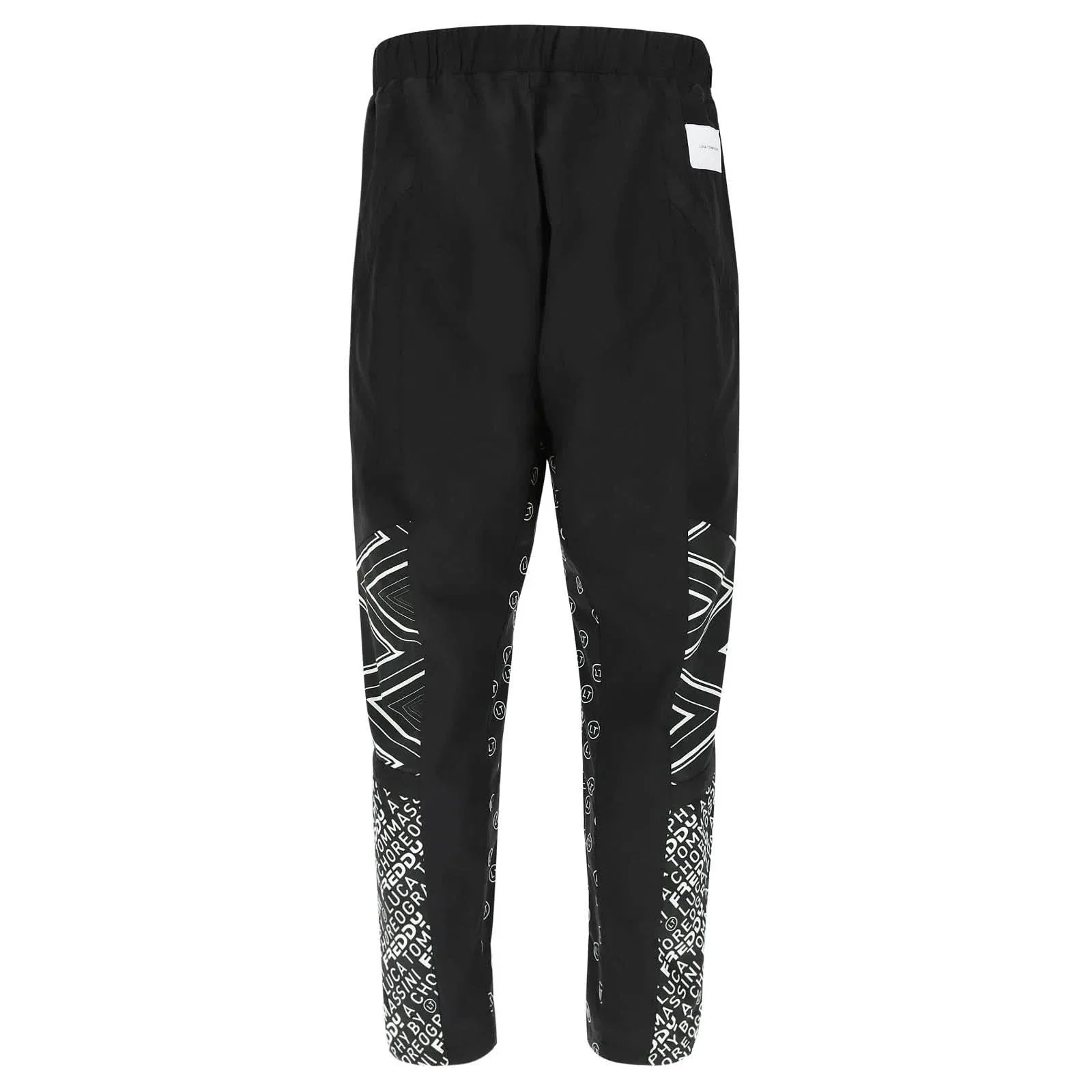 Trousers unisex with pattern print - A Choreography by Luca Tommassini - Black - Image 2