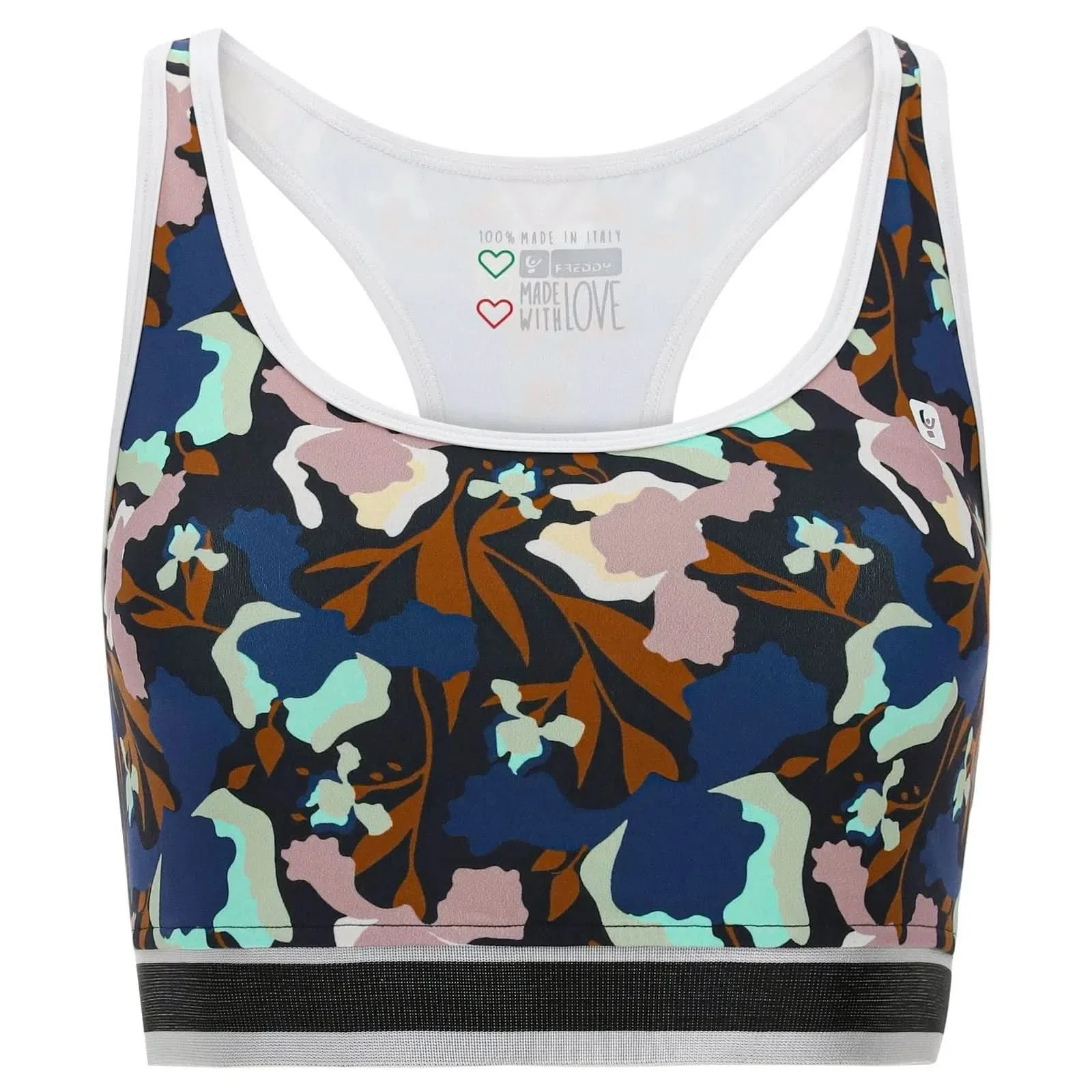 Women’s floral yoga top - 100% Made in Italy - Image 4