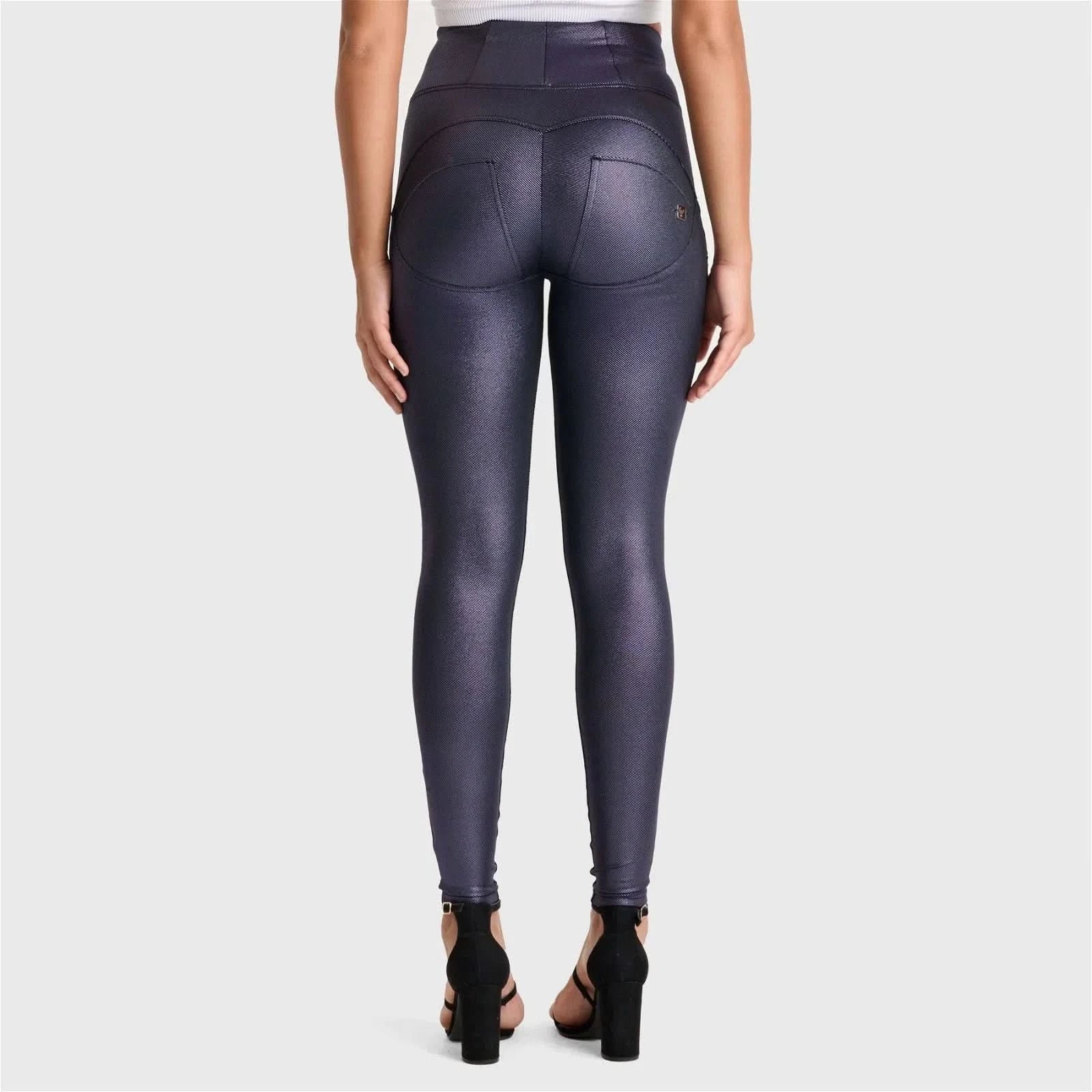WRUP Luxe Shimmer- Super High Waisted - Full Length - Ultra Violet - Image 7