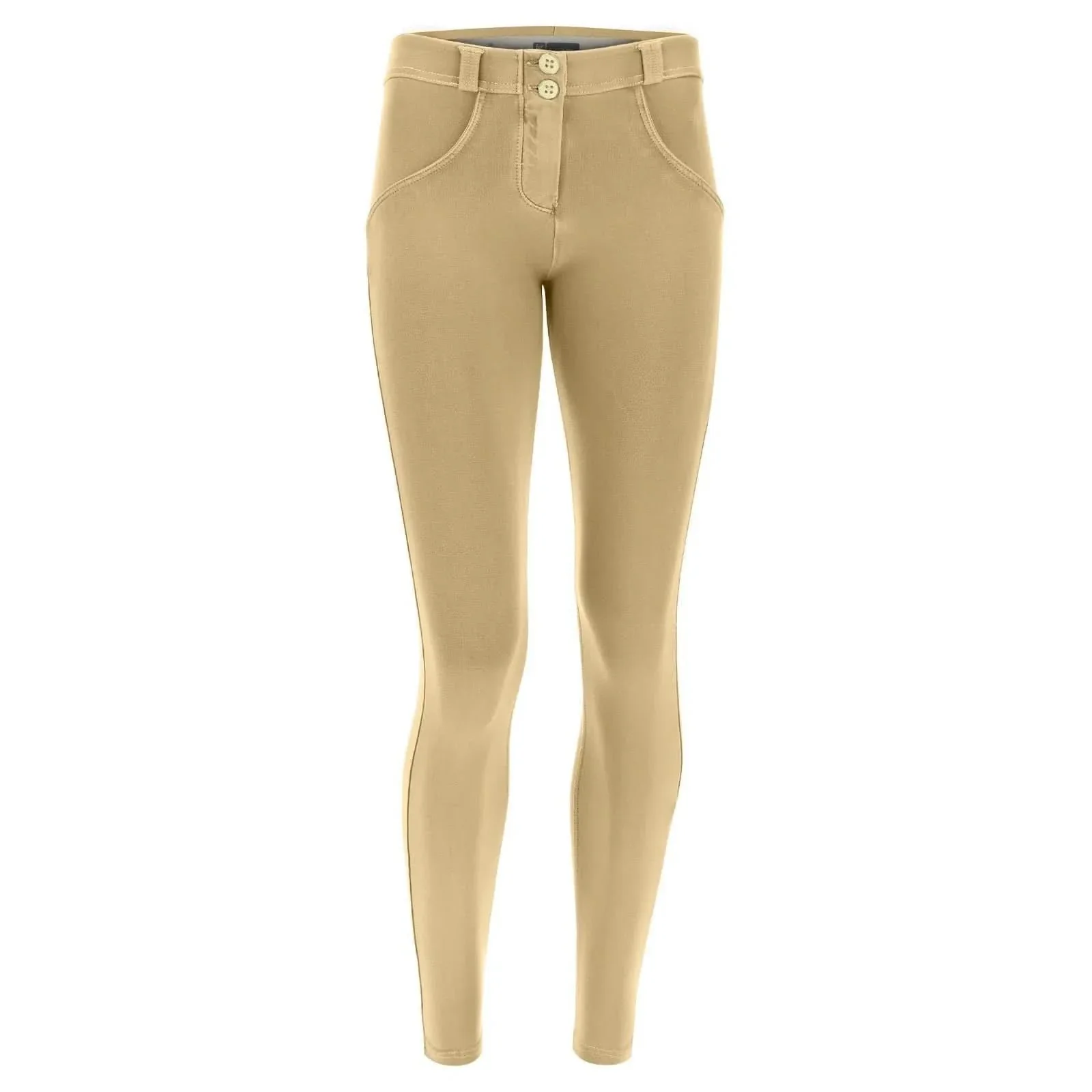 WRUP Fashion Tencel - Mid Rise - Full Length - Sand Stone - Image 2